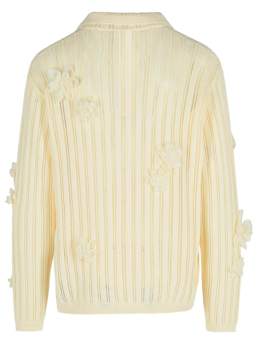 Casablanca Cream Cotton Shirt