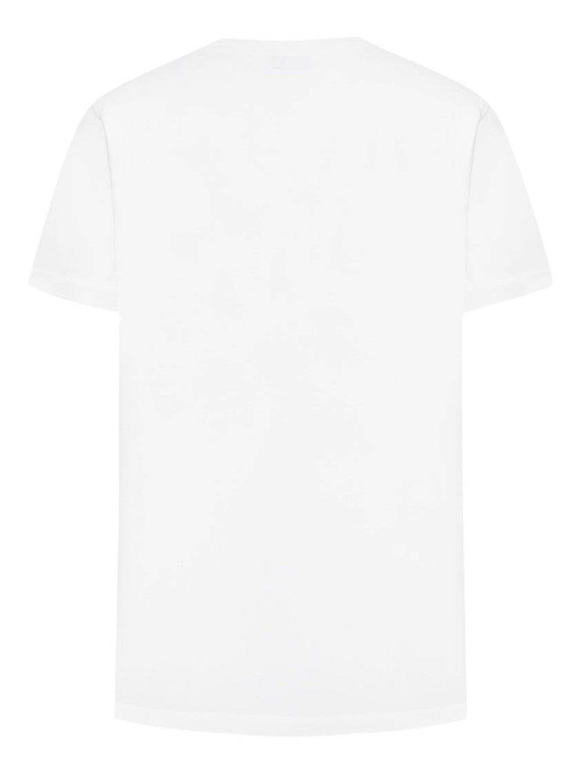 Off-White Black Cotton Crew Neck T-Shirt