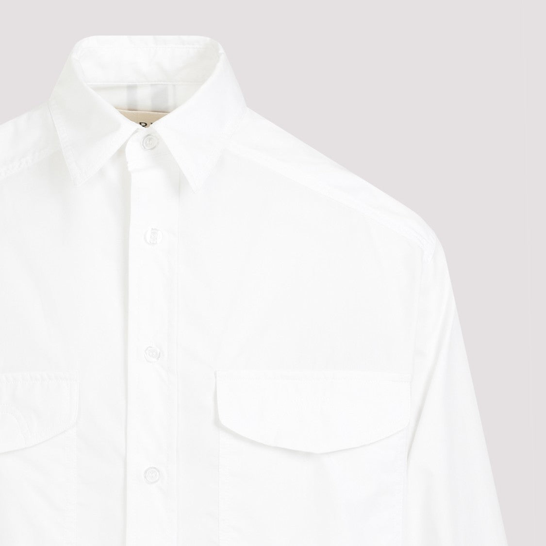 Mordecai Classic White Cotton Shirt