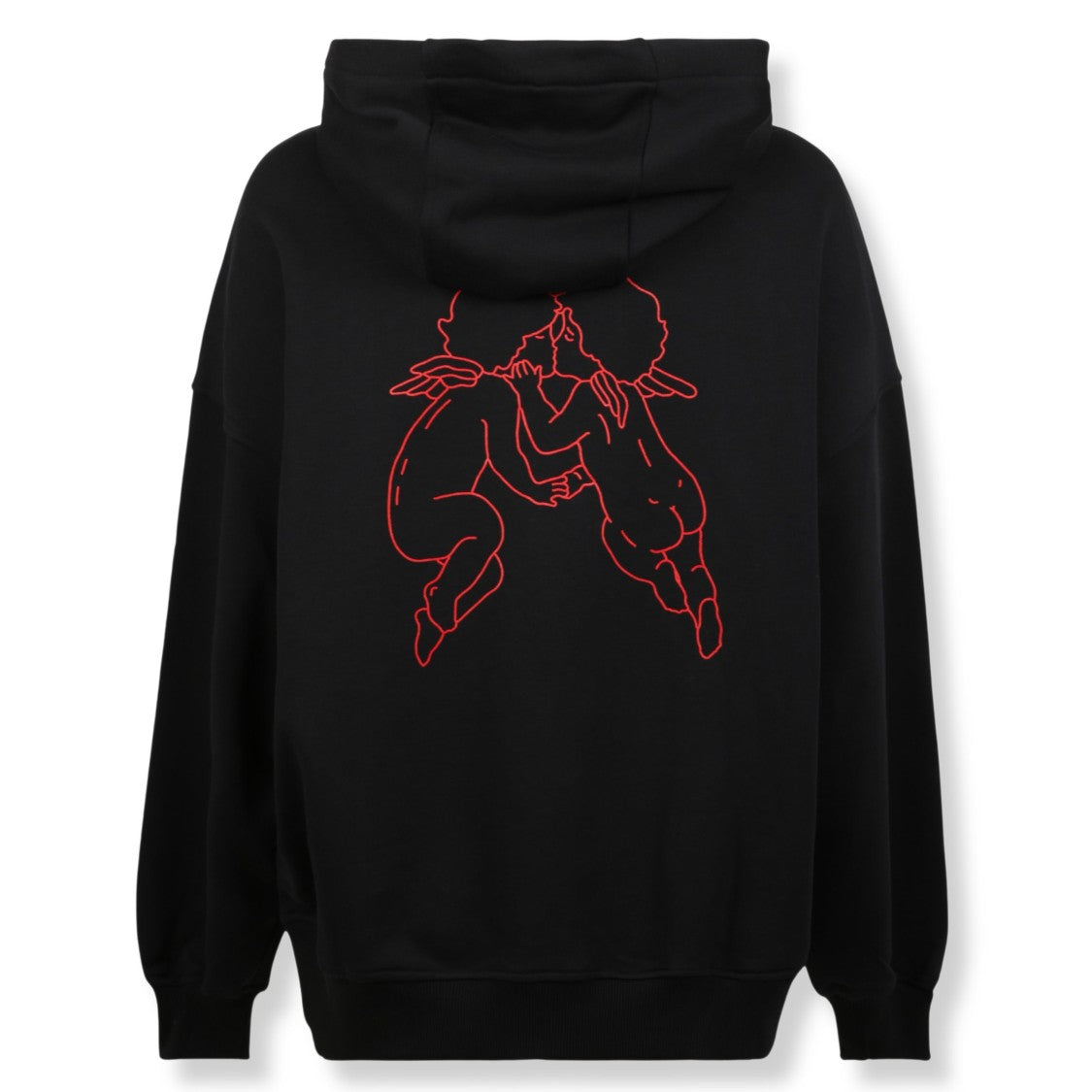 Fiorucci Kissing Angels Relaxed Hoodie