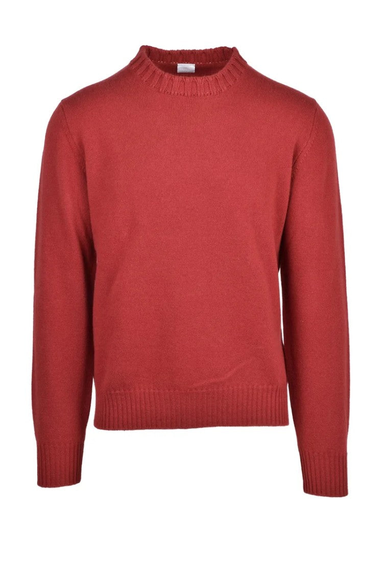 Eleventy Crew Neck Pullover - Red