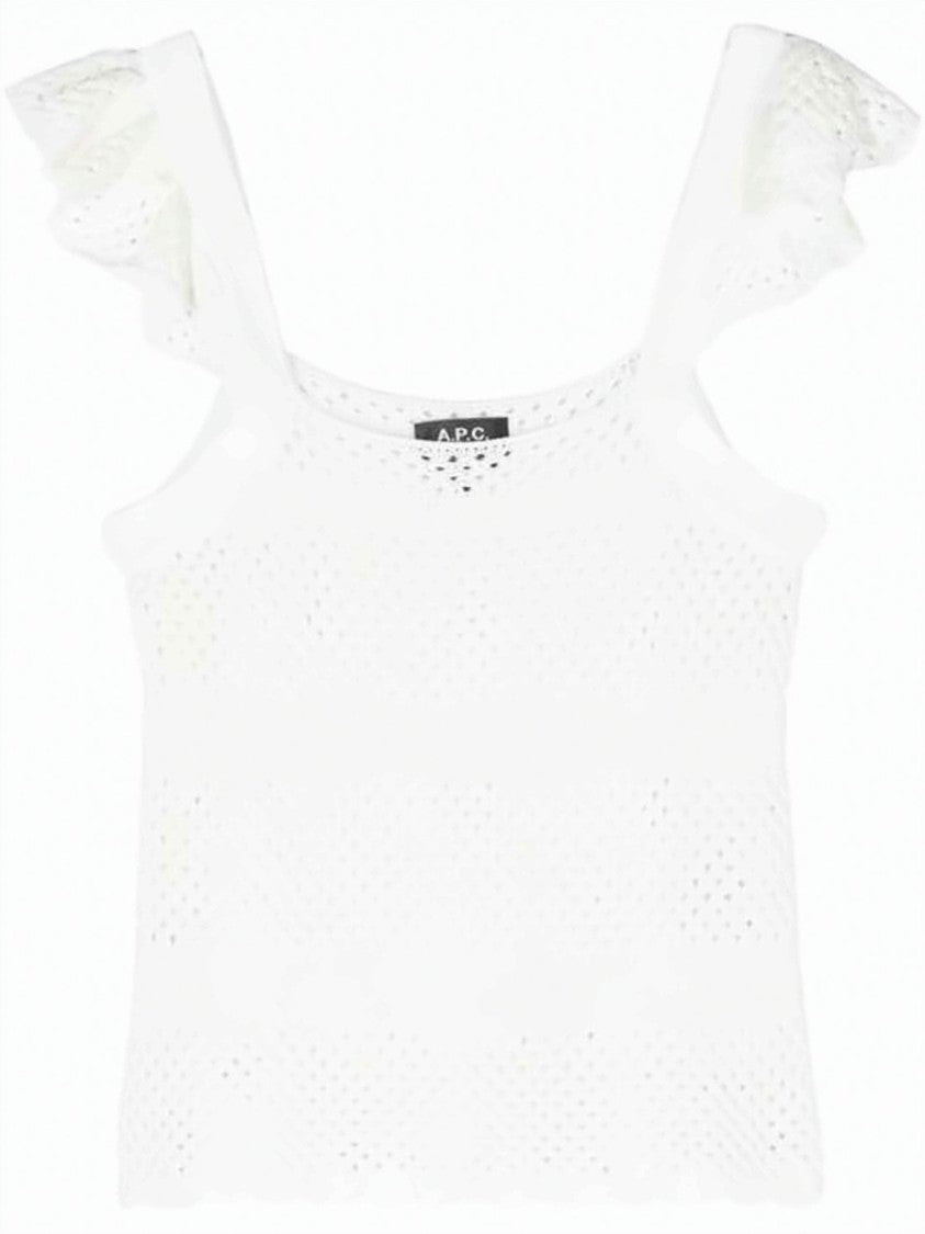 A.P.C. Delicate Cotton Sleeveless Top