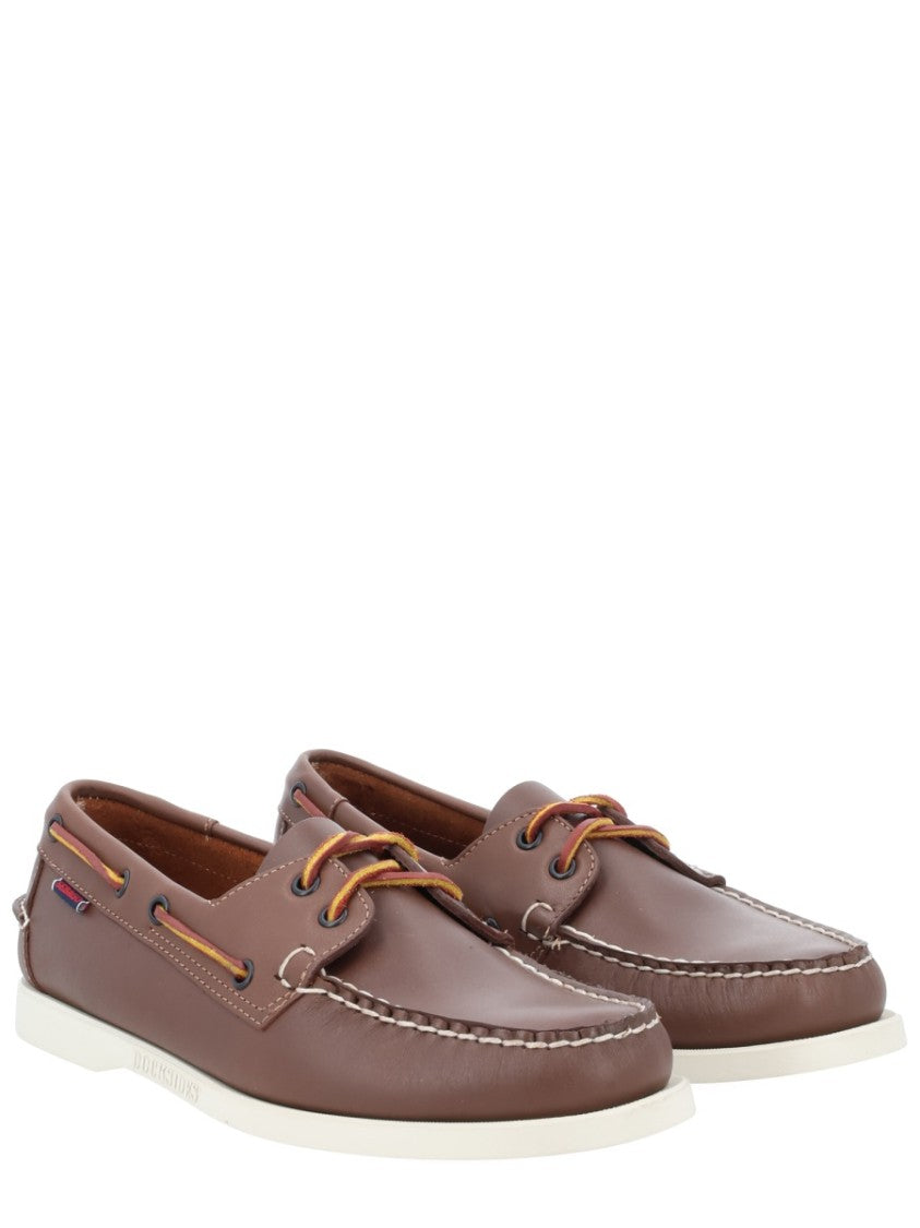 Sebago Docksides Portland Smooth Leather Boat Shoes