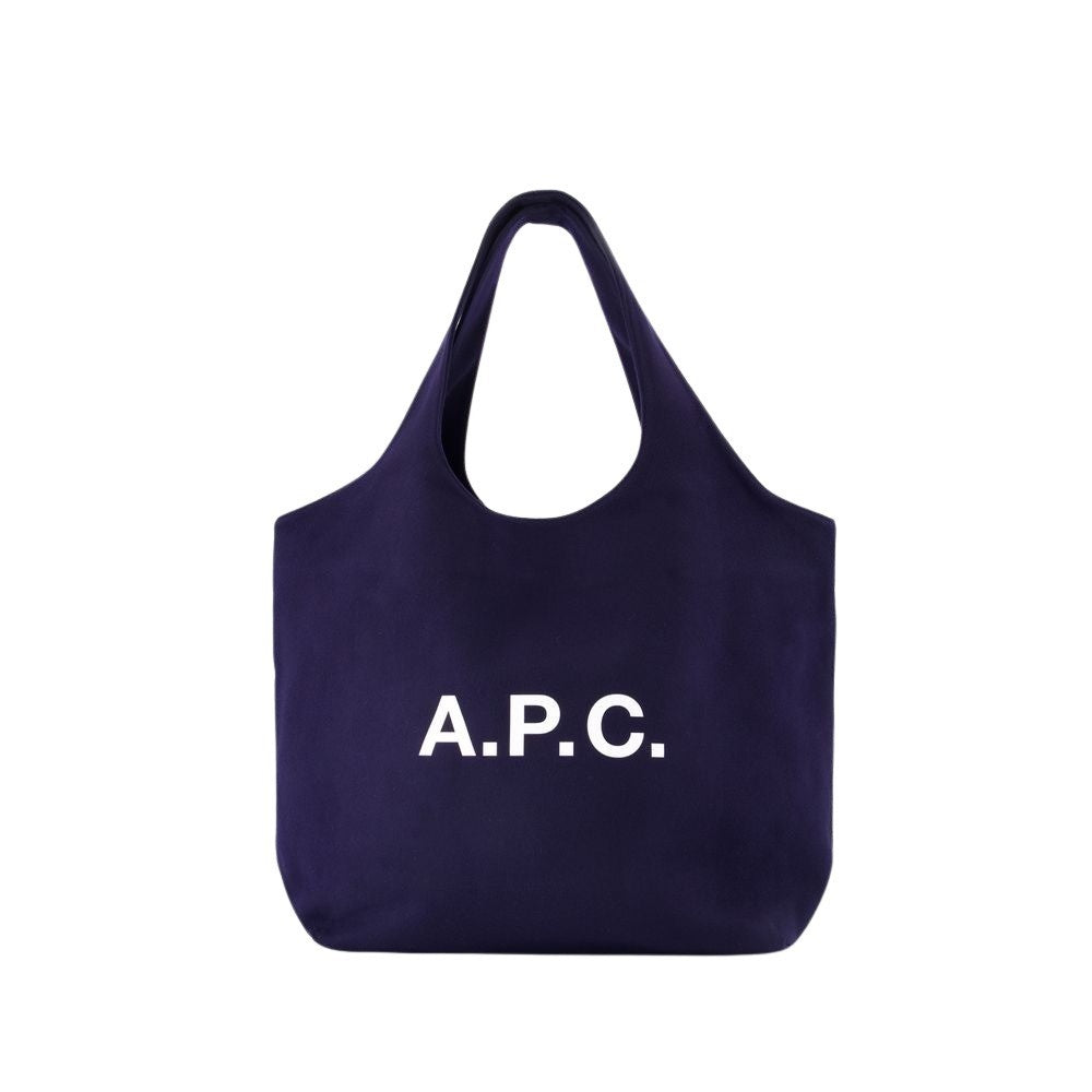 A.P.C. Tote Ninon - Wool - Blue