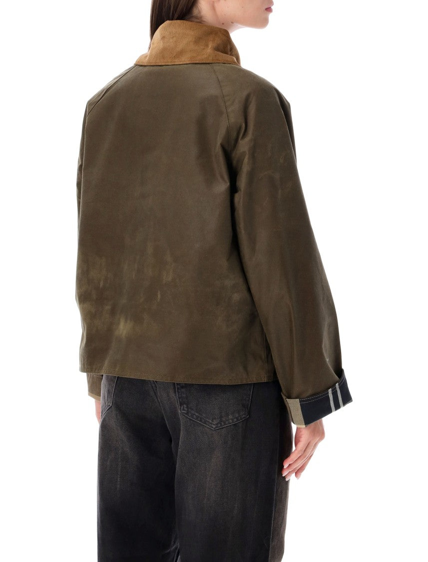 Barbour Utility-Inspired Waxed Cotton Barbour Jacket
