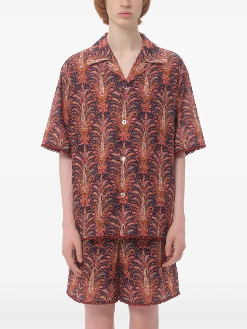 Valentino `Voyage Imaginaire` Bowling Shirt