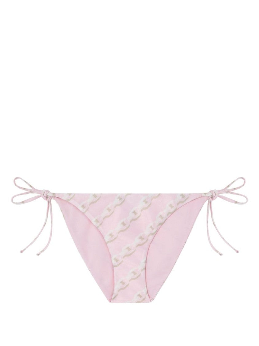 Versace Pink Low-Rise Bikini Bottom