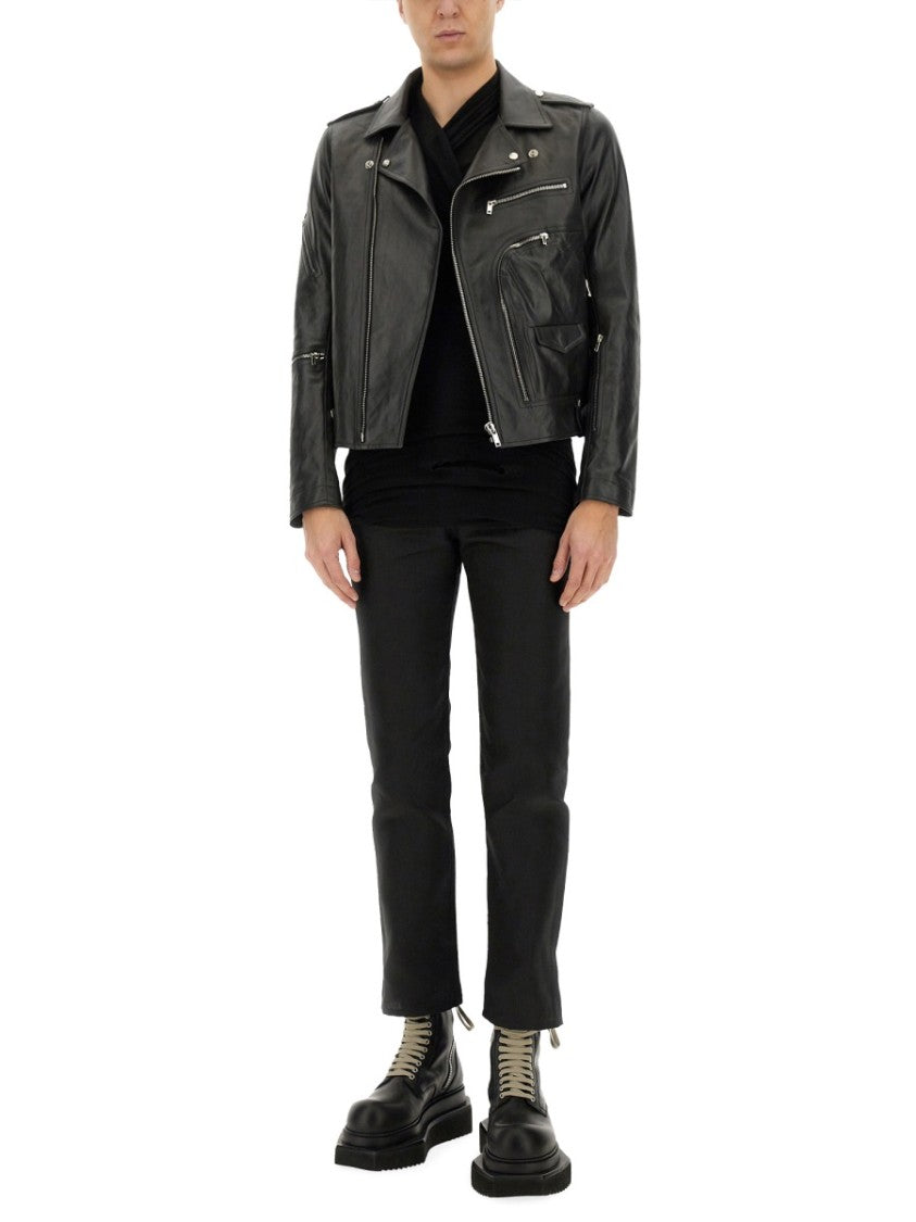 Rick Owens Leather "Brad" Jacket