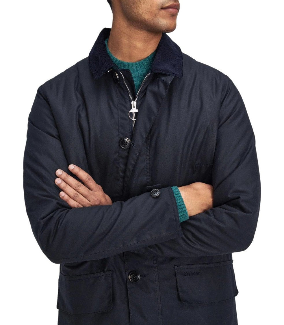 Barbour Mac Navy Blue Jacket