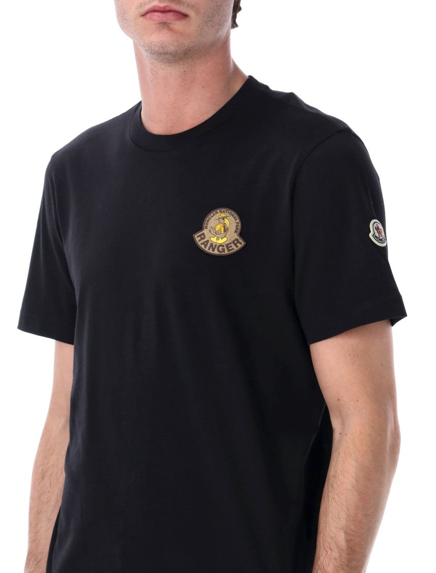 Moncler Mon Duck Logo Cotton T-Shirt