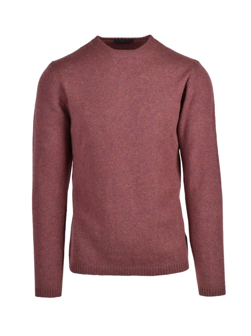 Daniele Fiesoli Classic Crew Neck Pullover In Extrafine Merino Wool