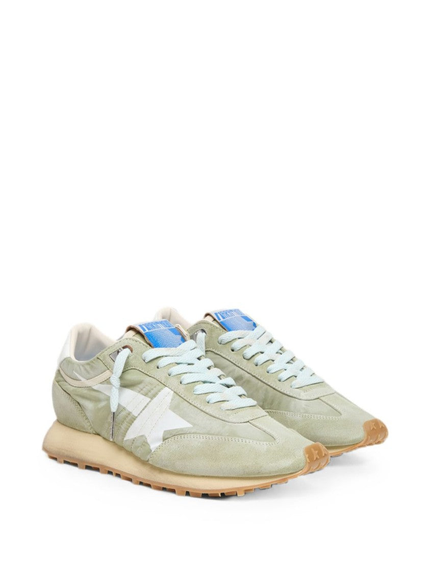 Golden Goose Low-Profile Star Detail Textured Sole Sneakers