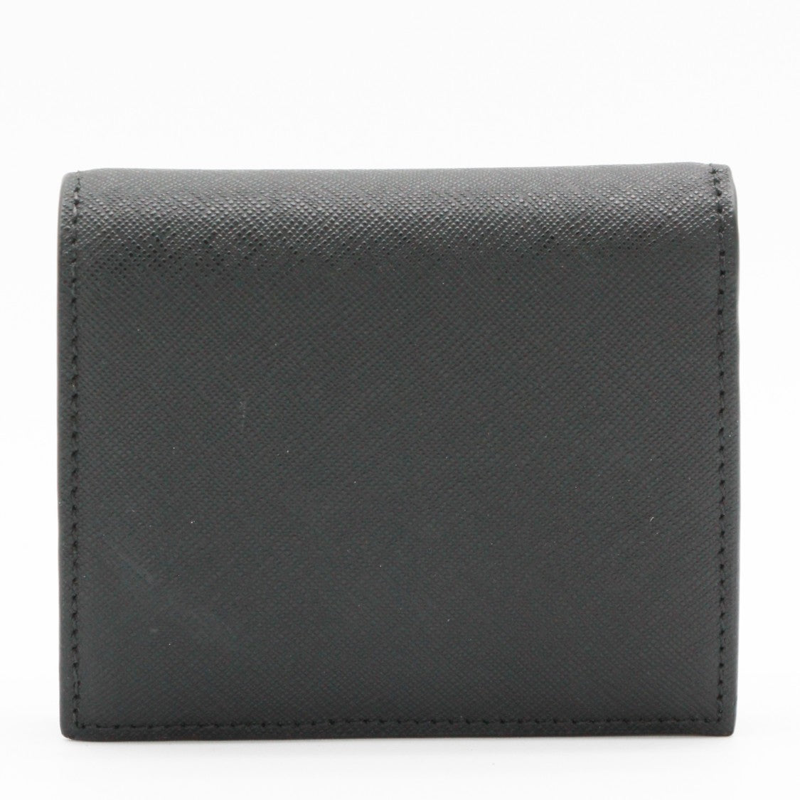 Vivienne Westwood Textured Leather Wallet With Silver Emblem