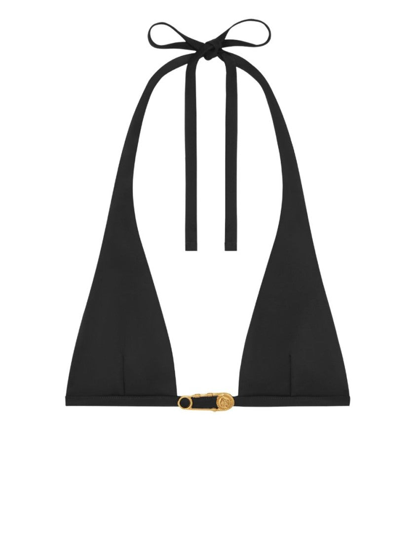 Versace Rear Tie Triangle Cup Bikini Top