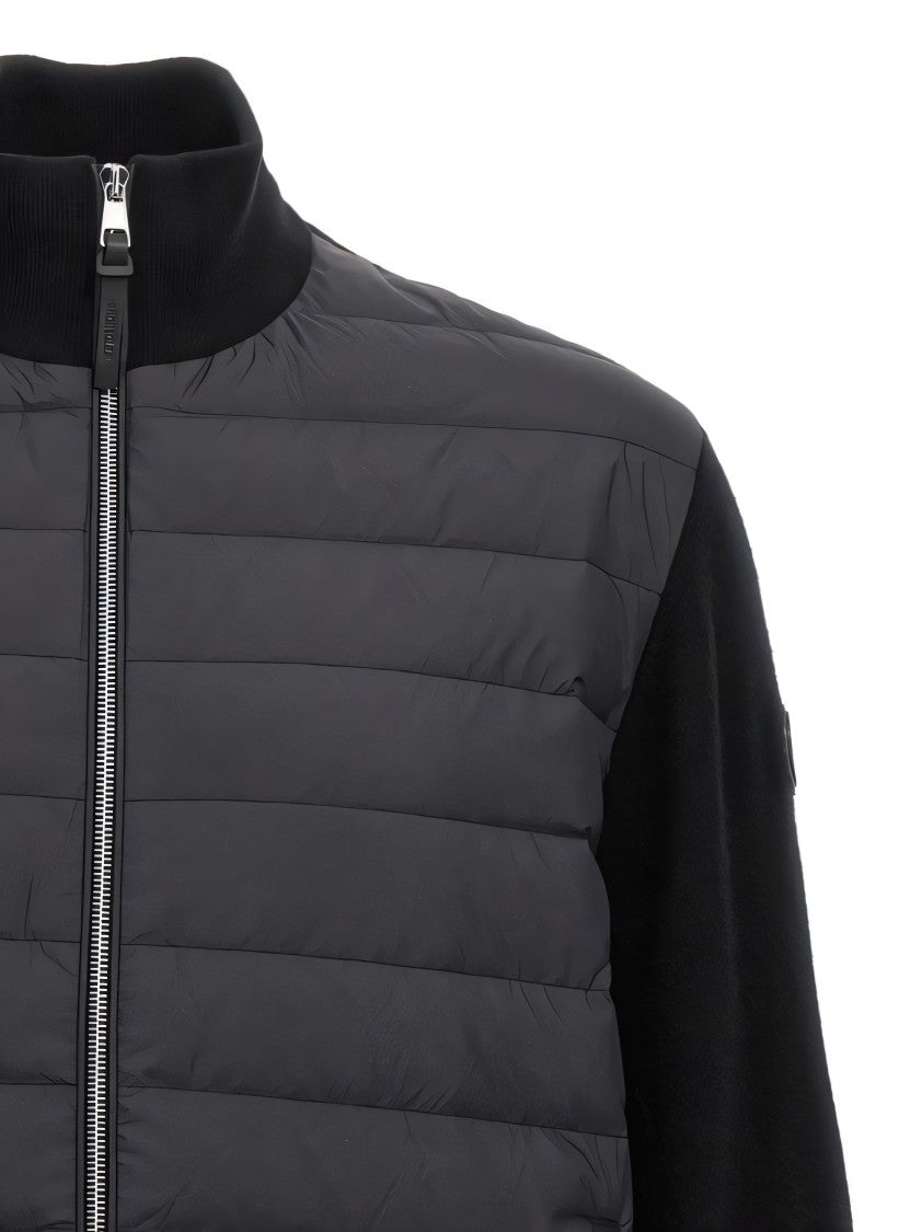 Moncler Quilted Jacket With High Collar