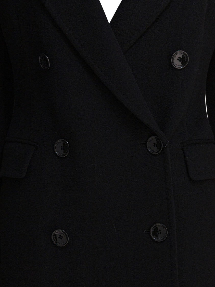 Tagliatore Double-Breasted Cashmere Coat With Tailored Fit
