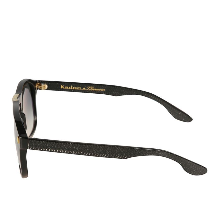 Kador Gipsy Flag Glamour Textured Black Frame Sunglasses