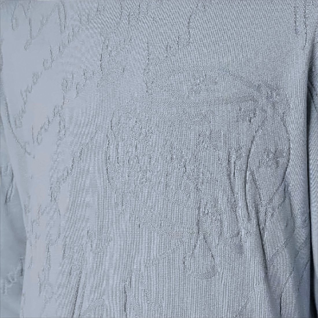 Berluti Embossed Pattern Silk-Cotton Blend Berluti Sweater