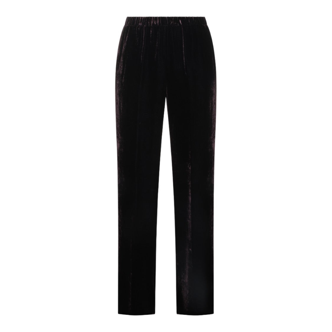 Antonelli Firenze Straight-Leg Trousers With Relaxed Fit And Velvet Finish