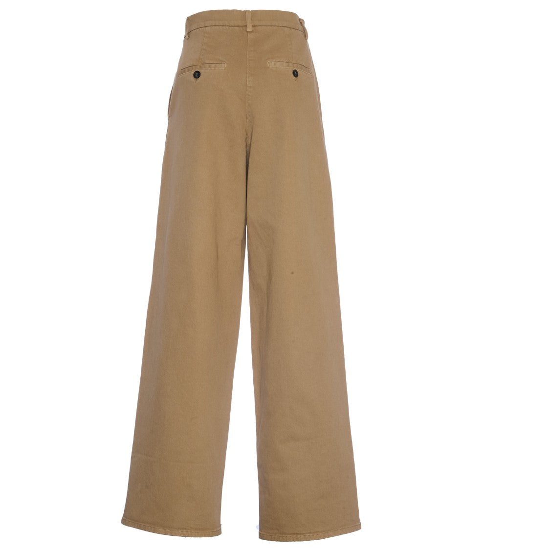N°21 Wide-Leg Trousers With Belt Loops