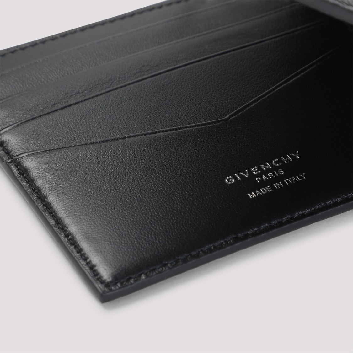Givenchy Billfold Black Calf Leather Wallet