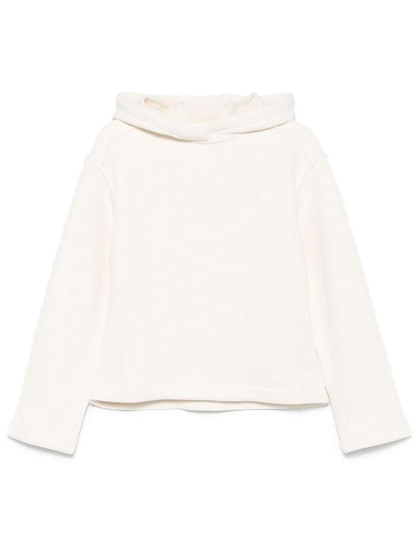 Max Mara Cropped Hoodie With Integrated Hood