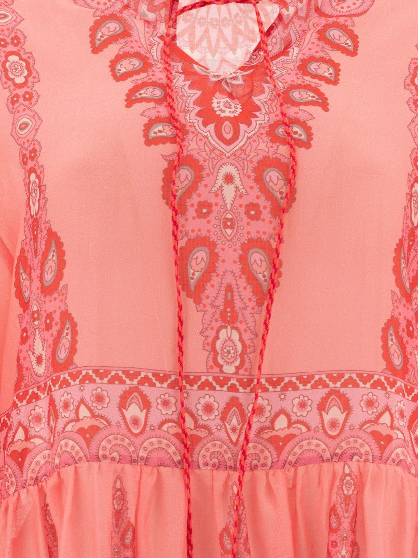 Etro Paisley Blouse With Flared Silhouette