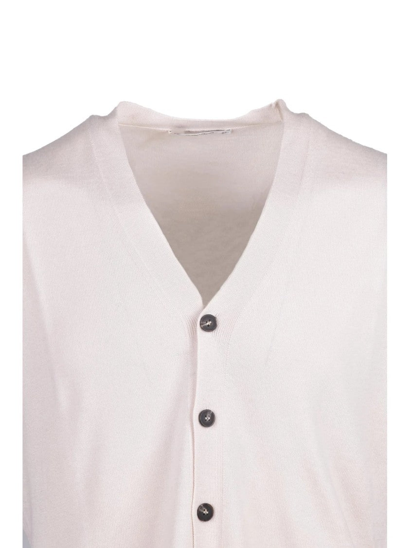 Kangra Refined Sleeveless Vest In Extrafine Merino Wool