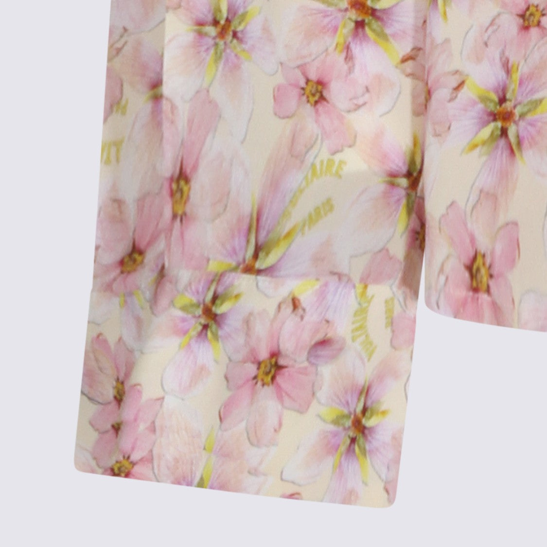 Zadig & Voltaire Floral-Patterned Long-Sleeved Viscose Top