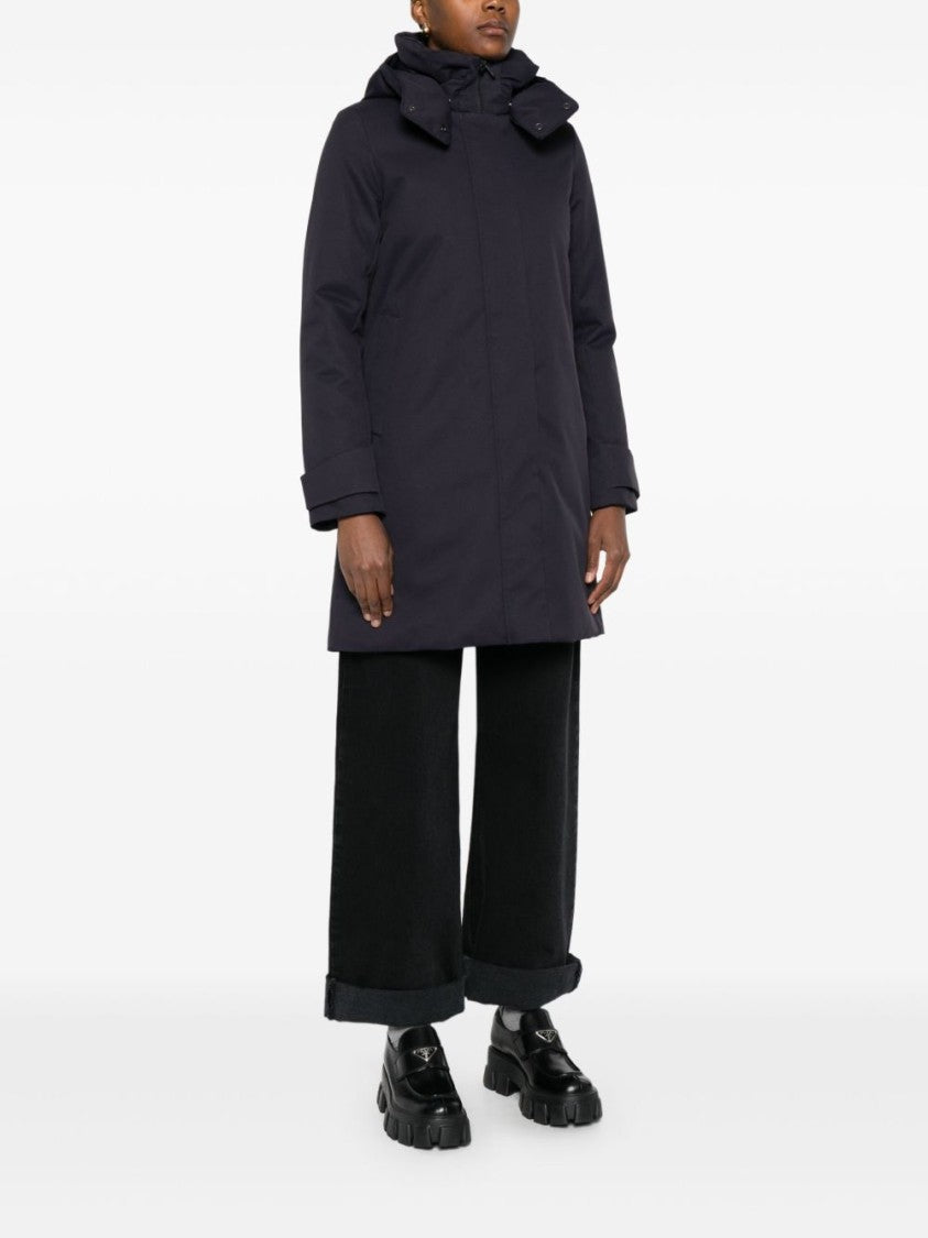 Save The Duck Mid-Length Coat With High Collar