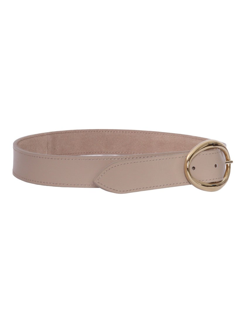 Claudio Orciani Peach Double Suede Belt