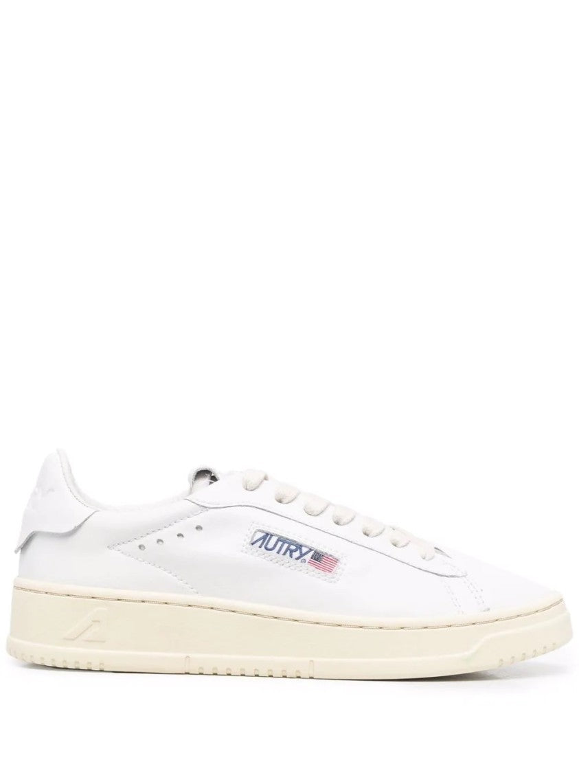 Autry Classic White Dallas Leather Sneakers