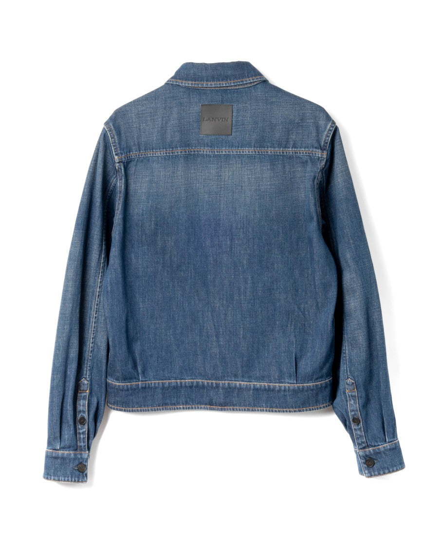 Lanvin Classic Blue Denim Shirt