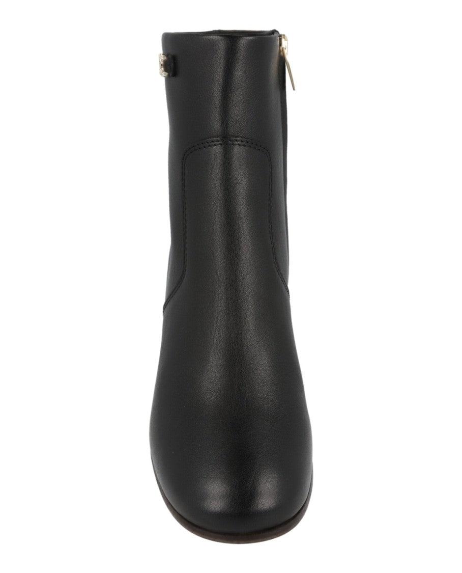 Ferragamo Otello Leather Booties