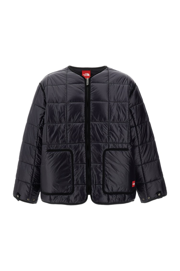 The North Face Black / Grey Red Box Reversible Quilted Jacket