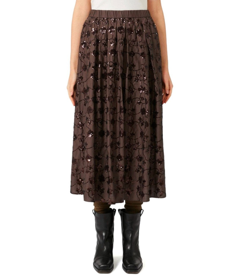 Max Mara Tembra Brown Skirt