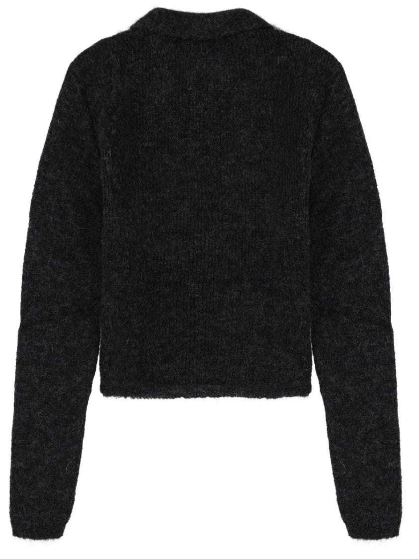 Our Legacy Mazzy Cropped Alpaca-Blend Cardigan