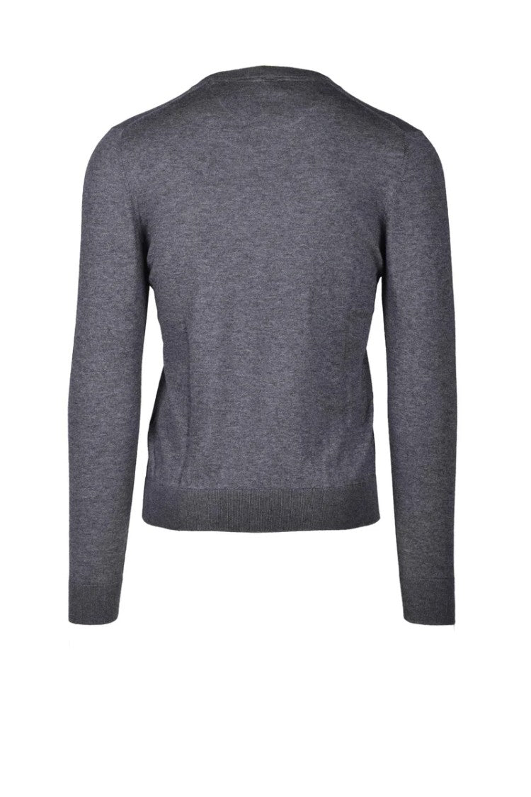 Wild Cashmere Men's Silk And Cashmere Sweater - Grey