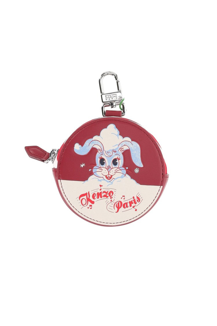 Kenzo Winter Holidays K@Li Rabbit Leather Coin Purse
