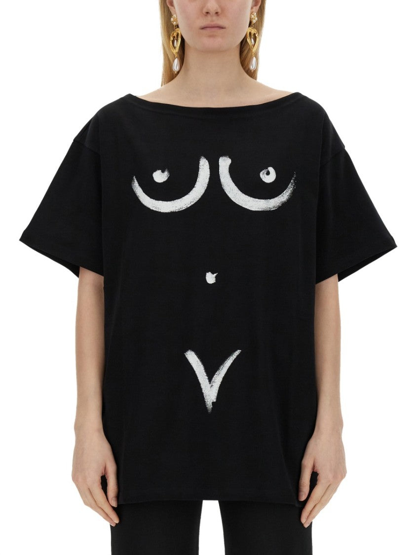 Moschino Oversized Body Print T-Shirt