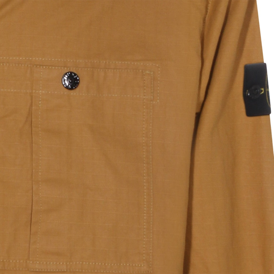 Stone Island Structured Men's Jacket With Practical Zipper And Pockets