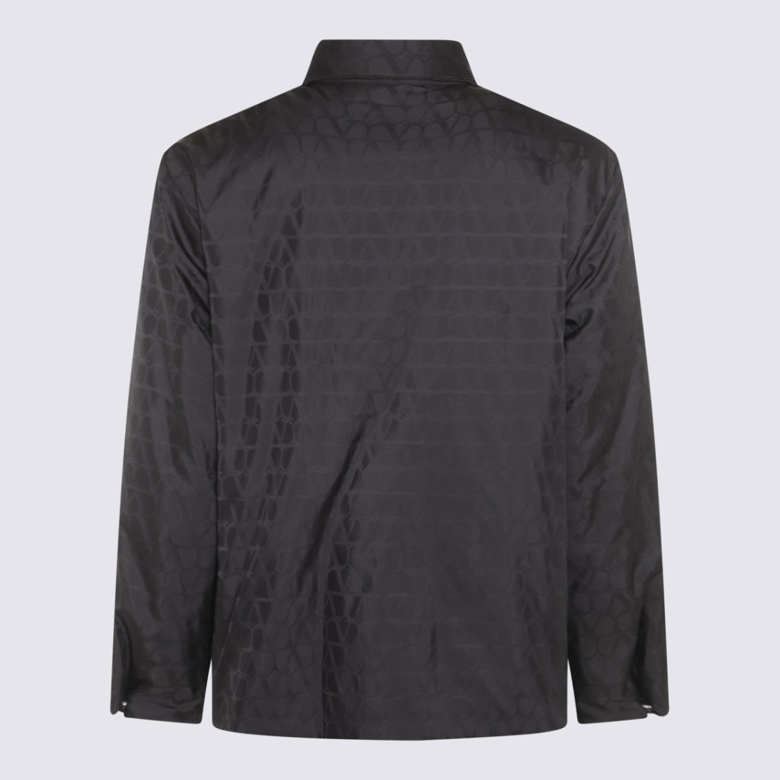 Valentino Black All Over Logo Shirt