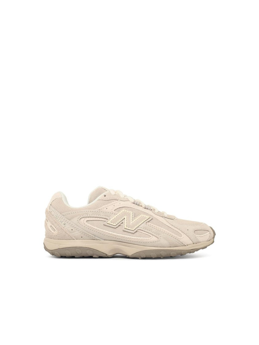New Balance Beige Suede Sneakers With 3D Inserts And Embossed Details