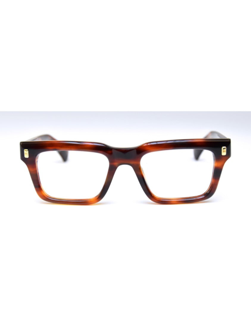 Kiurv Kiurv Ferruccio Optical Frames With Tortoiseshell Pattern And Gold Accents
