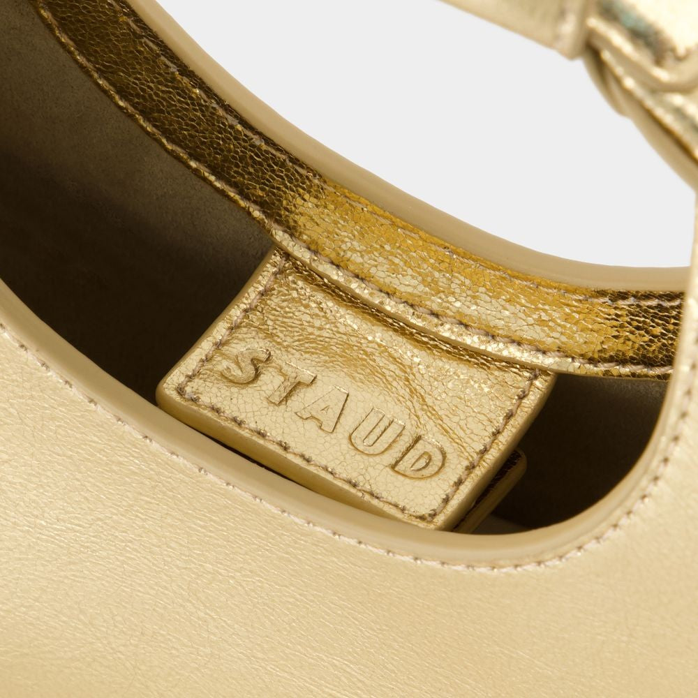 Staud Good Night Moon Bag - Leather - Gold