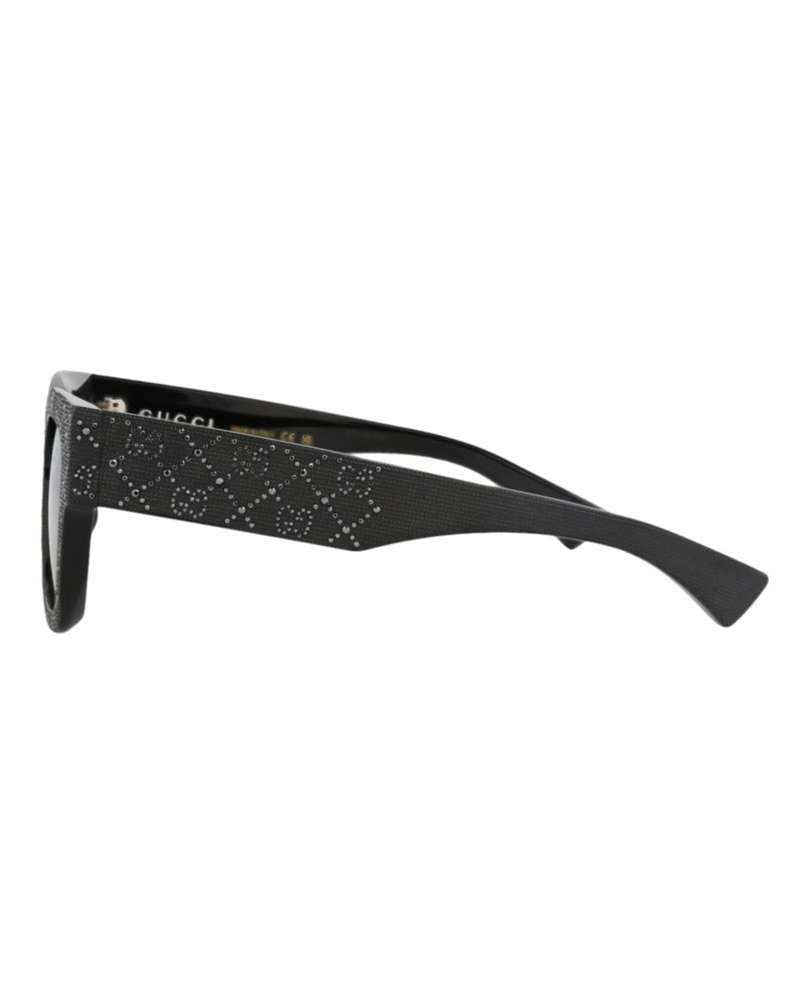Gucci Square-Frame Recycled Acetate Sunglasses