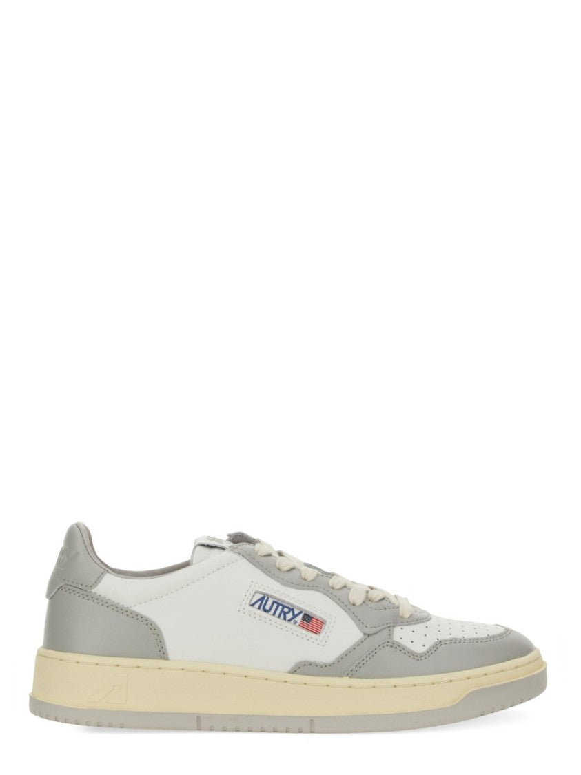 Autry White Light Grey Overlays Sneakers