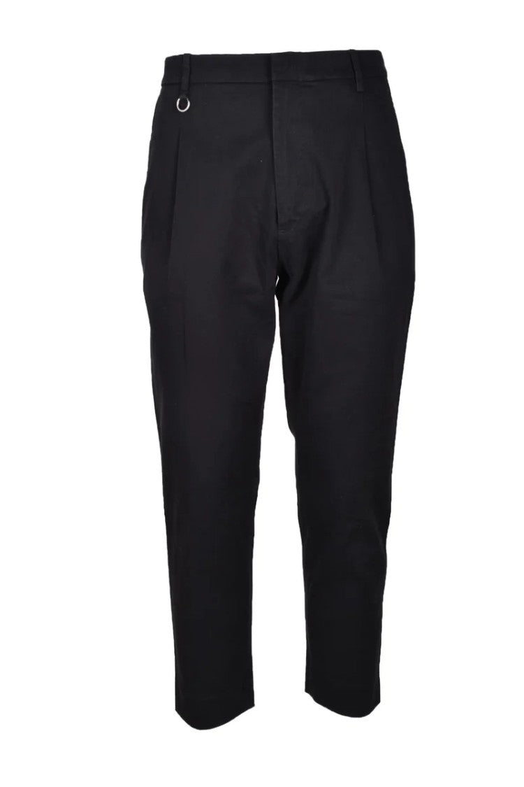 Golden Craft 1957 Tailored Stretch Cotton Trousers With Tapered Leg