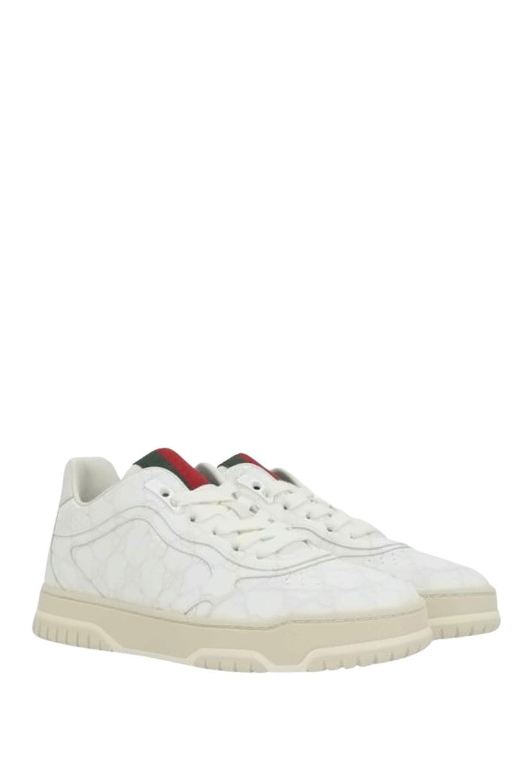 Gucci Low-Top Sneakers With Subtle Monogram Pattern