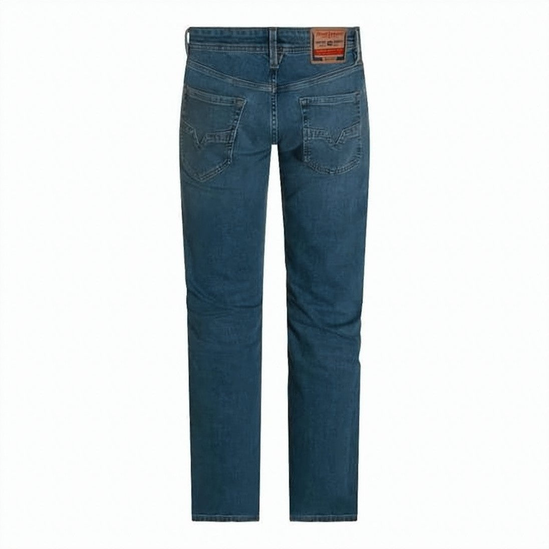 Diesel Regular-Fit Medium Wash Denim Jeans With Classic Details